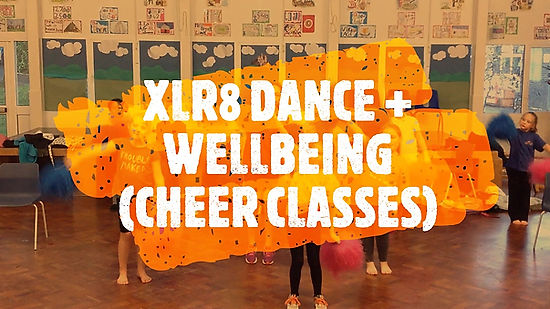 XLR8 DANCE + WELLBEING (CHEER CLASSES) 16 SECS